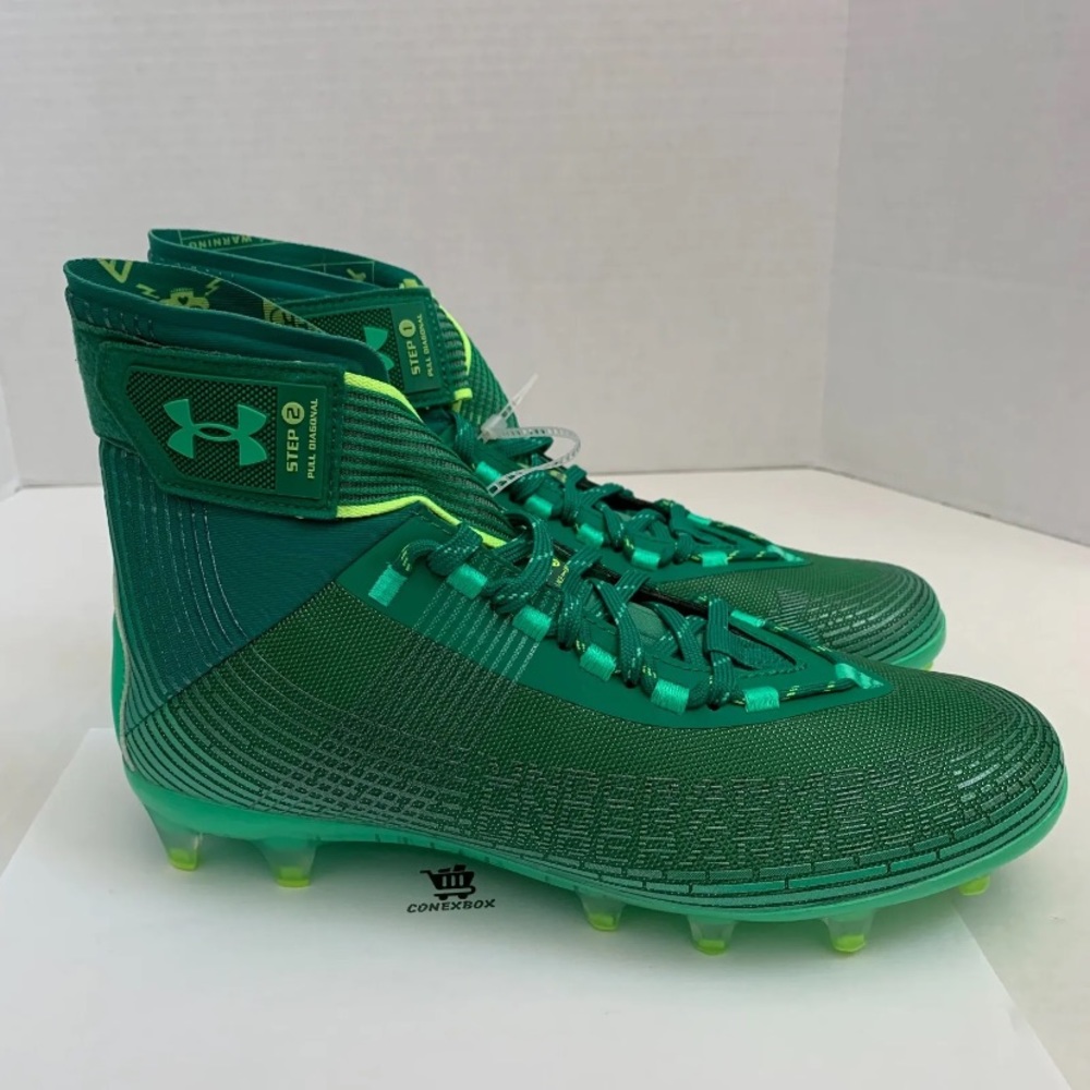 Under Armour UA Highlight MC Football Cleats Adult Men's Size 9 3026577-300 New